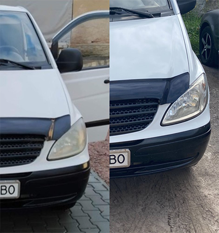 Renovace světlometů